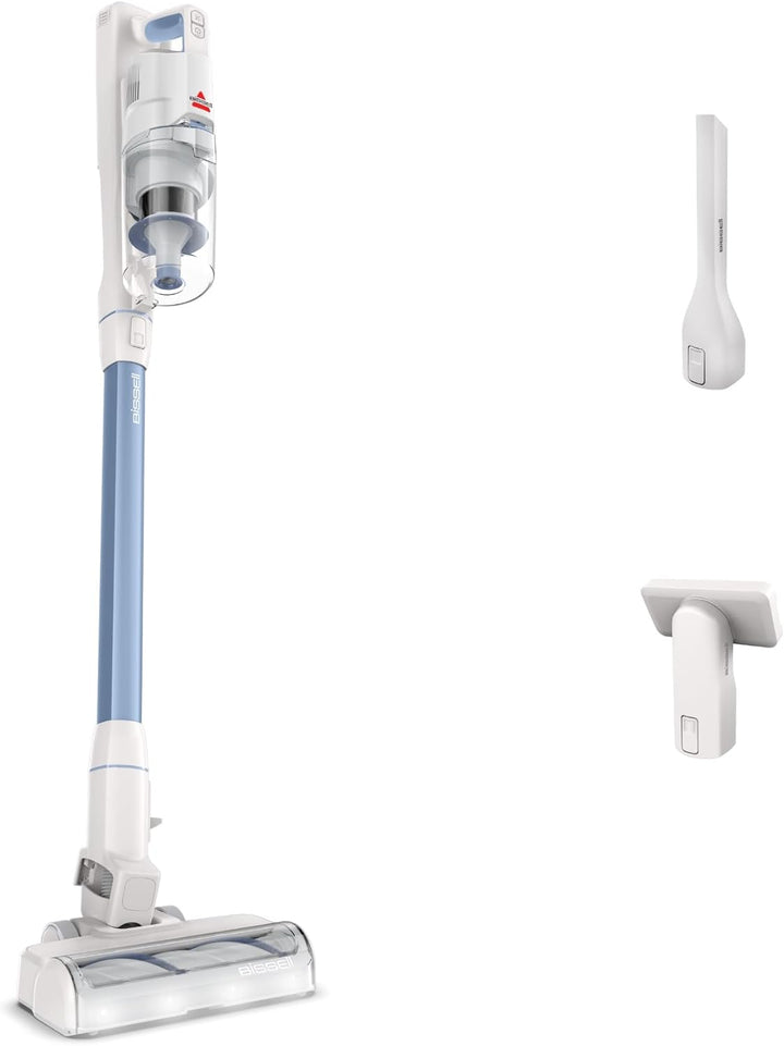 Bissell PowerClean, kabelloser Staubsauger, 200W, LED-Leuchten, Nicht verheddernde Bürstenrolle, 3-i