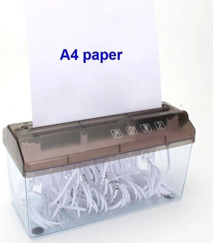 Mini Hand Shredder Tragbares A4 Papier Shredder Manual Shredder Dokumente Papier Schneidwerkzeug Hom