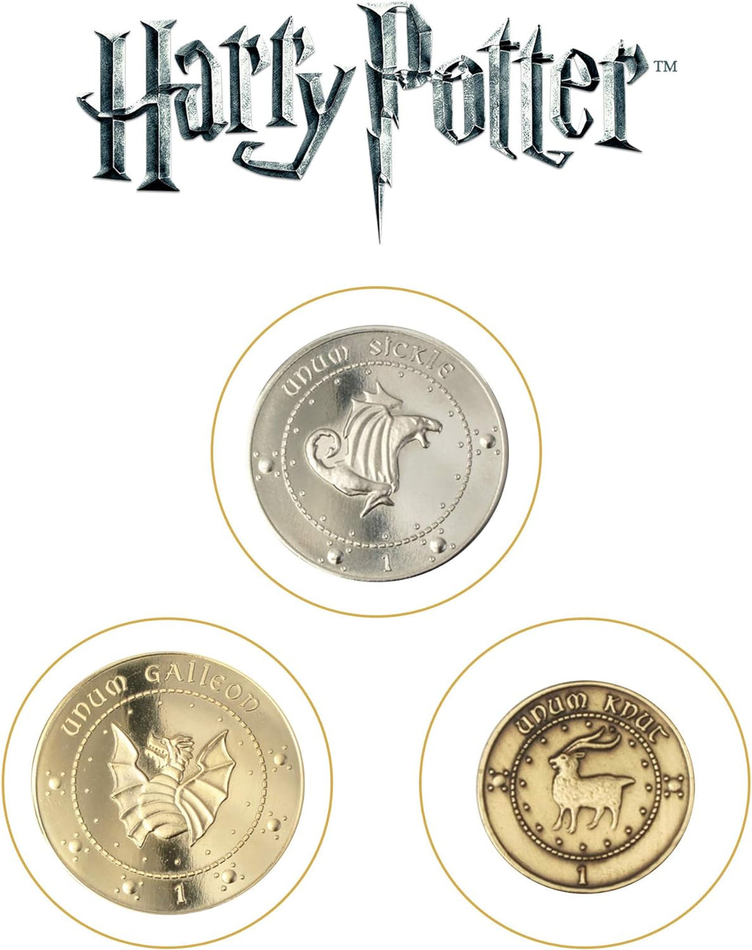 The Noble Collection Harry Potter Gringotts Bankmünzensammlung von