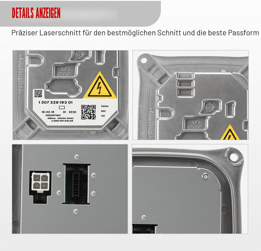 FanPaYY Xenon HID Ballast Scheinwerfer Vorschaltgerät Steuermodul für E90 E92 E93 E63 E64 E83 E70 E7