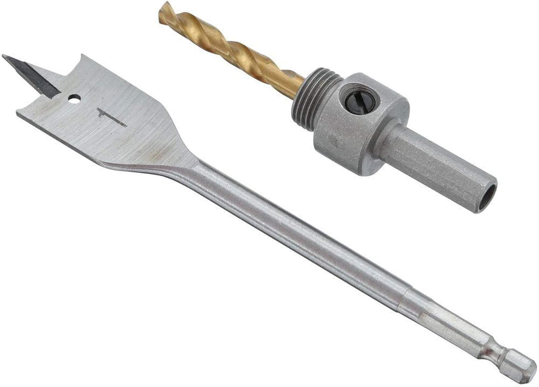 Ryobi A99DLK4 Holz- und Metall -Türriegel - Installations-Kit für die Installation von Schlossgarnit