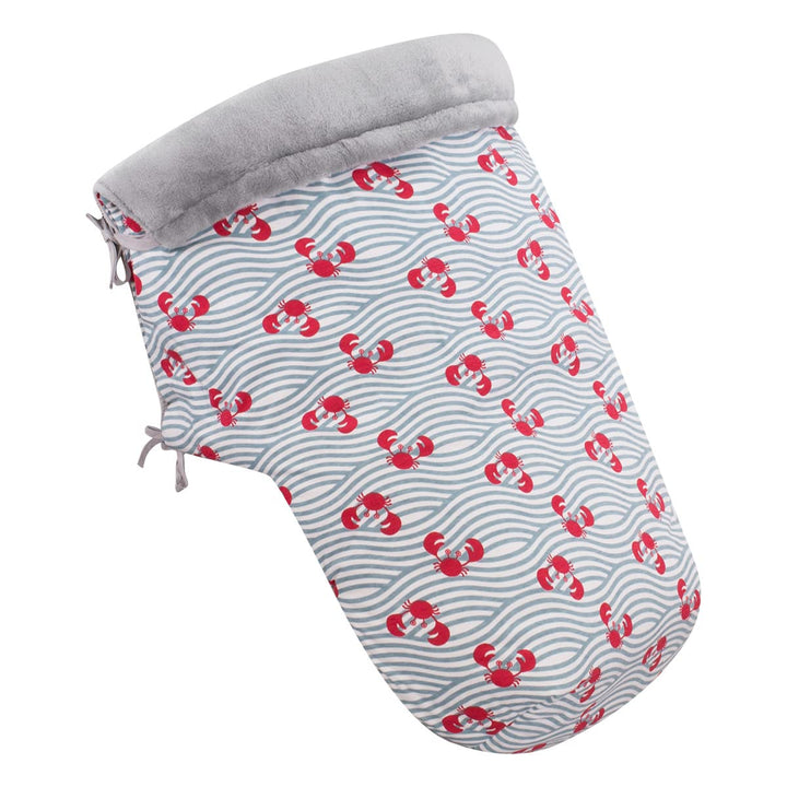 JYOKO KIDS Universal Baby Fusssack Kinderwagen, Extra Weicher Fleece für den Winter (CRABBY, Fleece