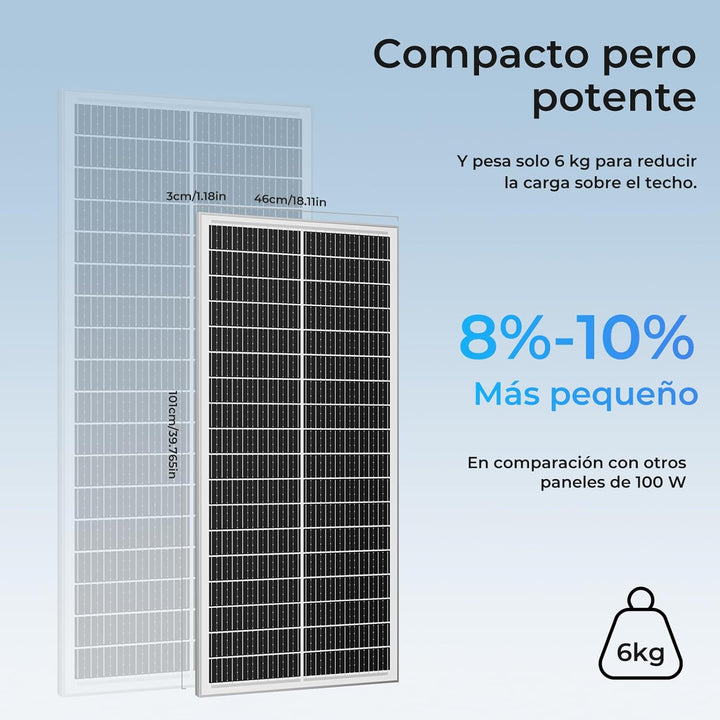18BB Solarpanel, N-Type 12 V Solarmodul, 25% Hocheffiziente Monokristalline PV-Module, IP68-Wasserdi