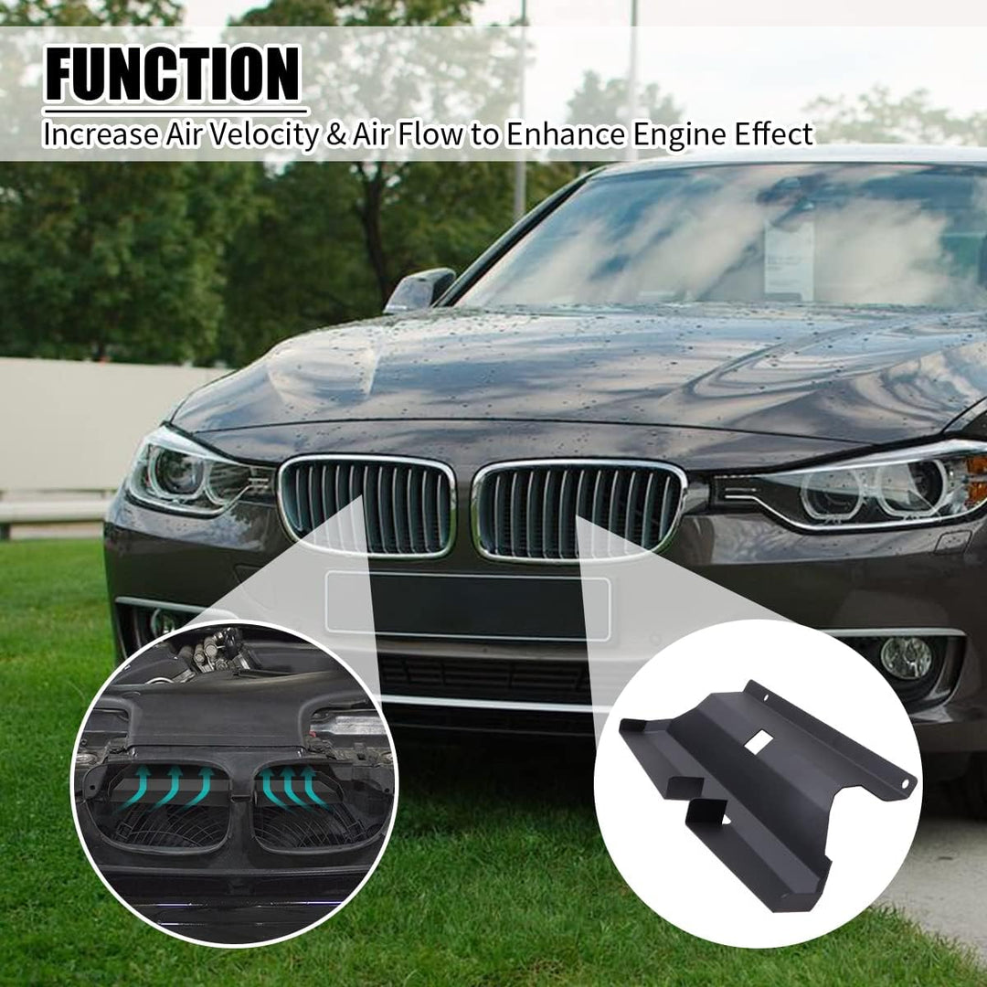 JESTOP Lufteinlass-Schaufel, 2PCS Dynamische Kaltluftansaugsysteme für BMW 323i 325i 328i 330i M52 M