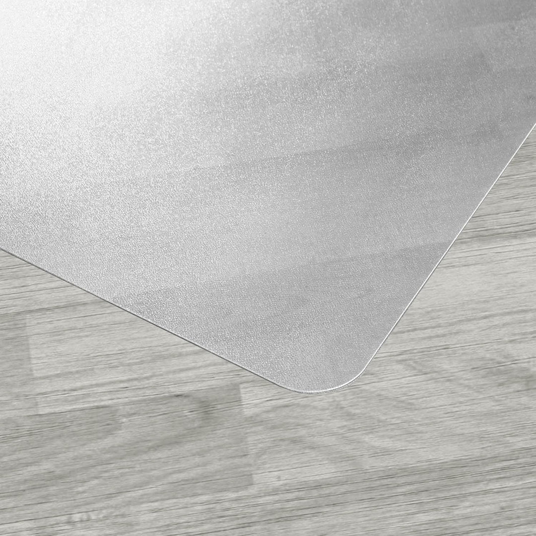 Marvelux Klar Bodenschutzmatte, Mehrzweck PVC Hartbodenschutzmatte 90 x 120cm, Langlebiger wasserdic