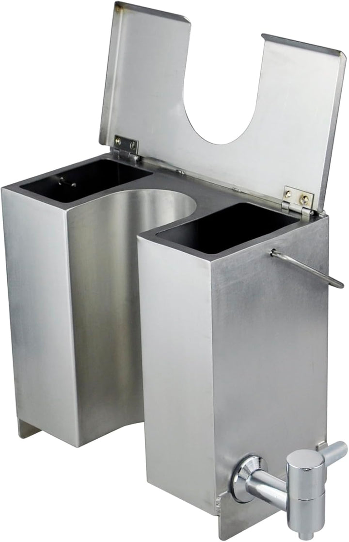 Winnerwell Water Tank Medium | Kompatibel mit mittelgrossen Kaminöfen | Haltbarer Edelstahl 304