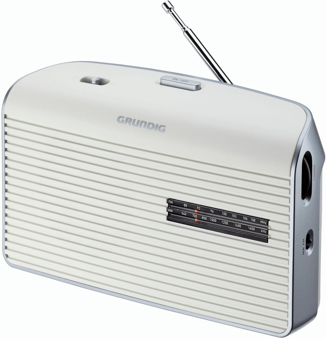 Grundig Music 7000X DAB+ Radio, für unterwegs oder zuhause, tragbares Radio, UKW, grosses Display, e