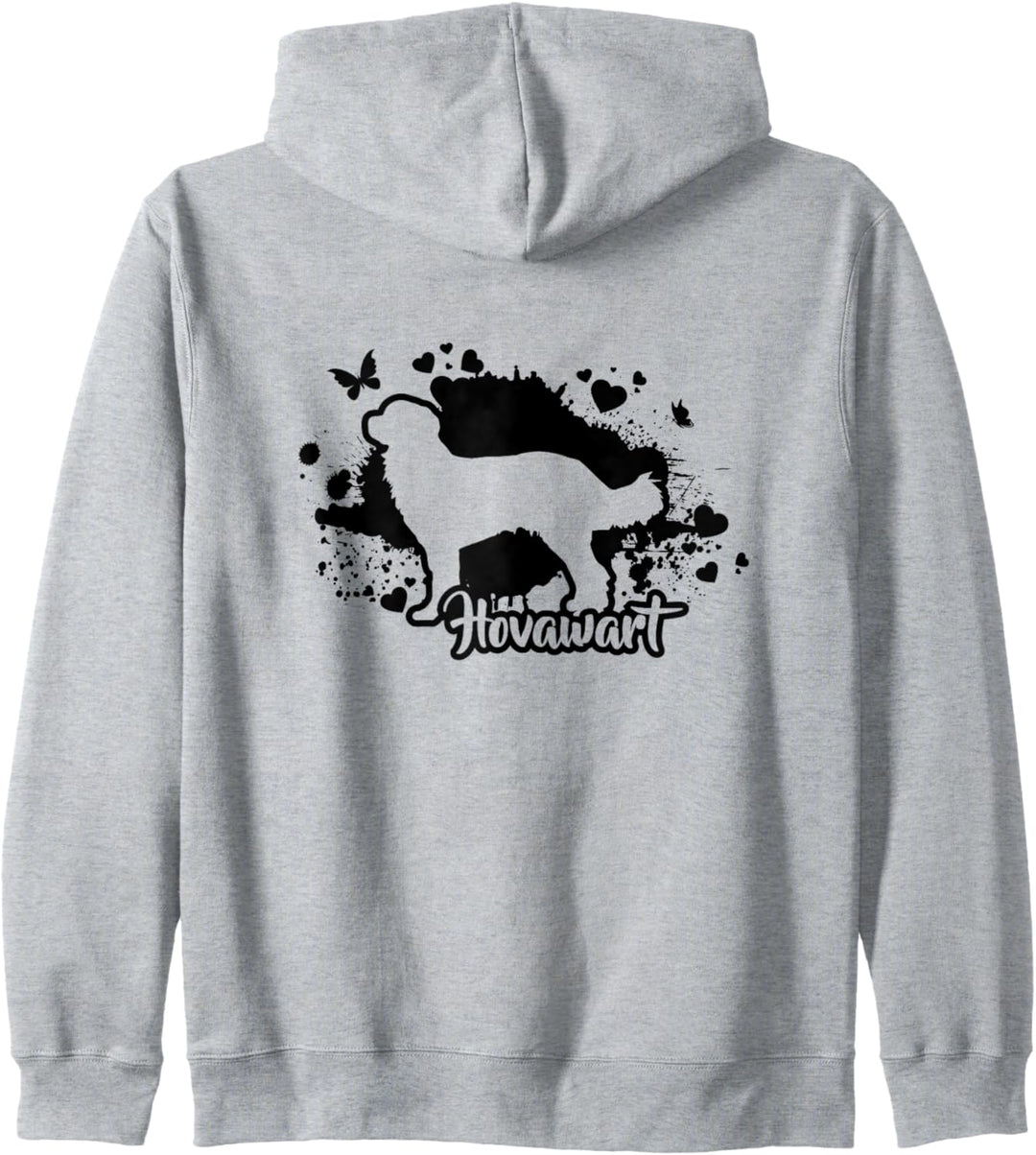 Lustiger Hovawart Hunderasse lustiger Hund Hunde Kapuzenjacke