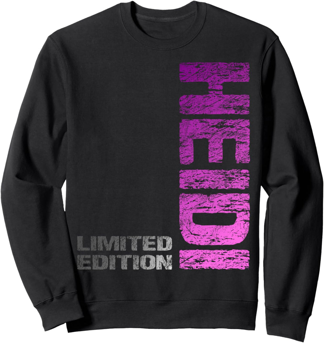 Heidi Name Vorname Mädchen Frau Geburtstag Sweatshirt