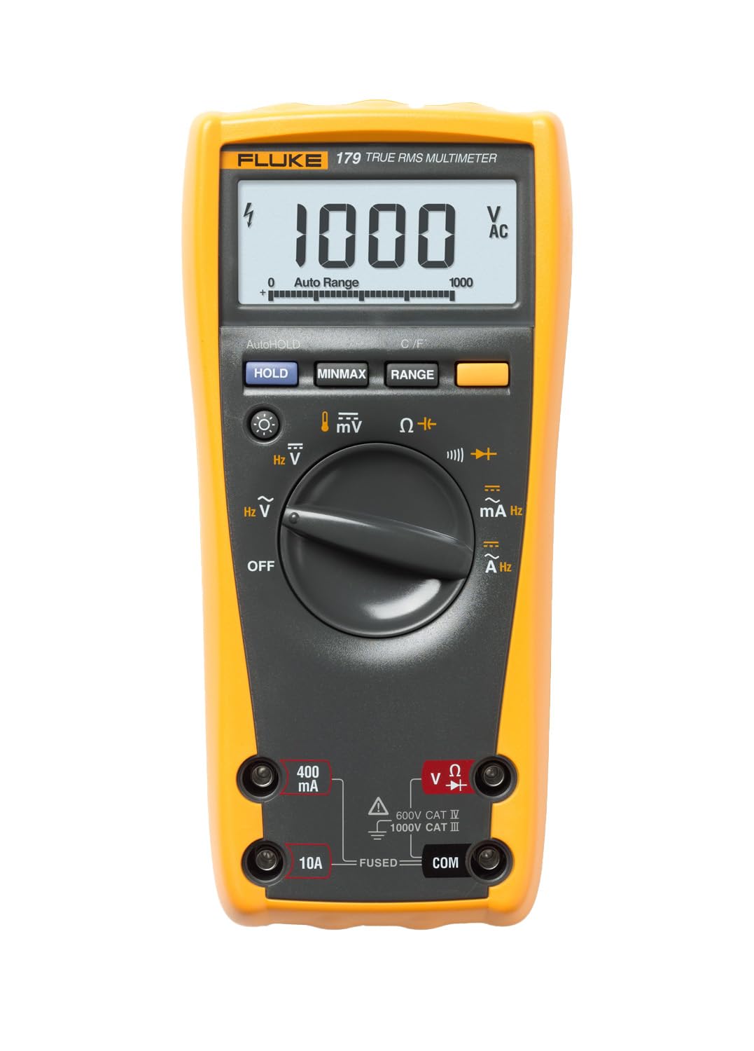 Fluke Multimeter, FLUKE-179 ESFP Fluke 179 - TRMS Multimeter mit Hintergrundbeleuchtung & Temp Singl