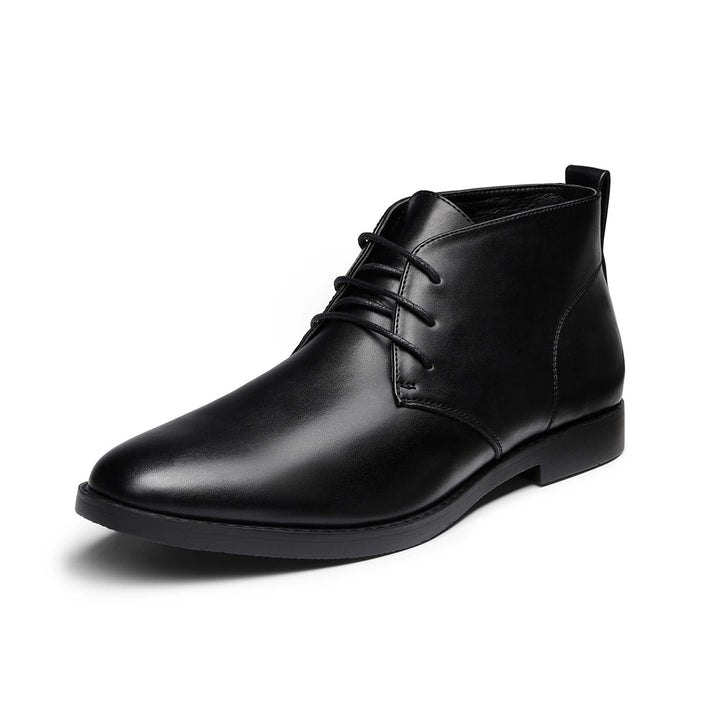 Bruno Marc Herren Chukka Stiefel Desert Boots Suede Leder Schnürstiefel Stiefeletten 47 EU Schwarz,