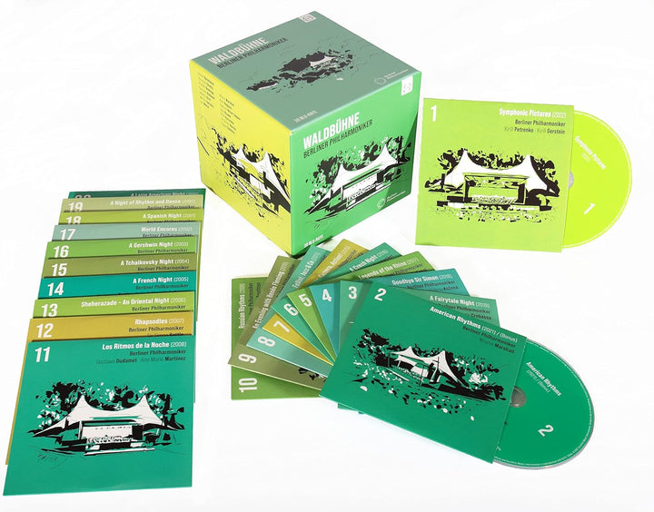 Waldbühne - 20 Konzerte von 1998 - 2022 [Blu-ray], Blu-ray