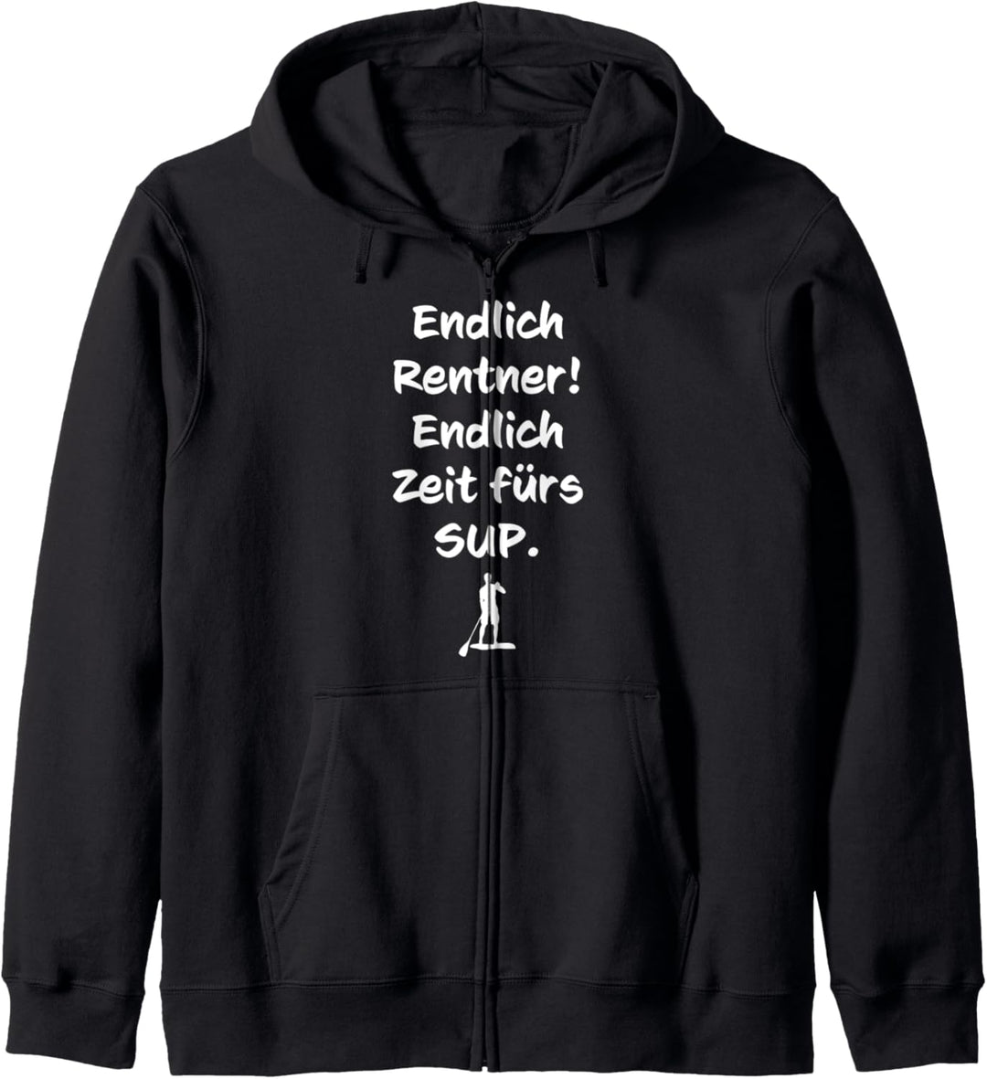 Sup Rentner Stand Up Paddling Board Kapitän Kapuzenjacke