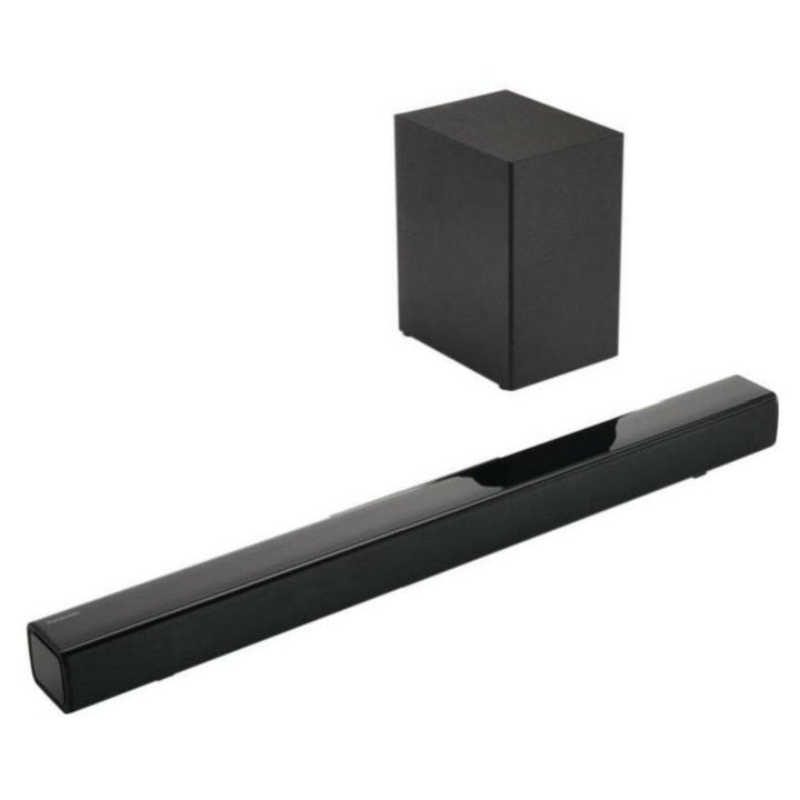 PANASONIC SC-HTB150 Soundbar (kabellos und kabellos mit kabellosem Subwoofer, 2.1 Kanäle, Soundbar-L