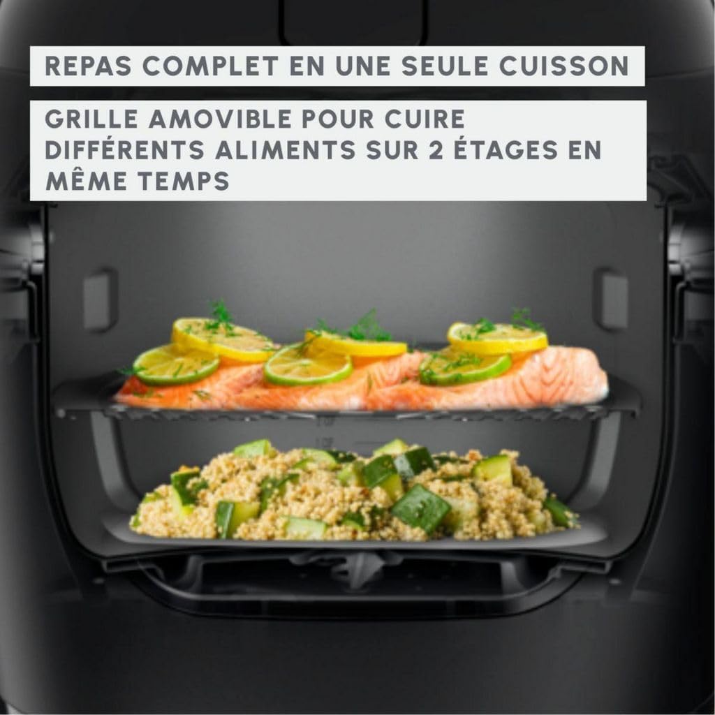 Moulinex Multicook & Fry MZ7311 Schongarer, 1200 W, Weiss