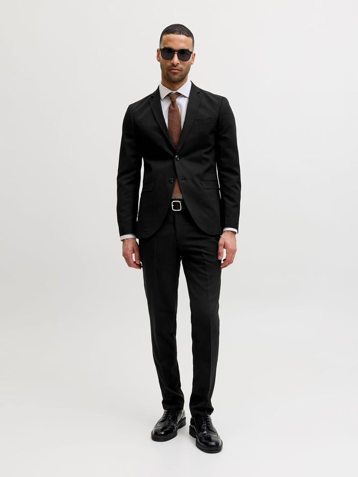 JACK & JONES Herren Jprfranco Suit Noos Business Anzug Hosen Set, Schwarz, 52 EU