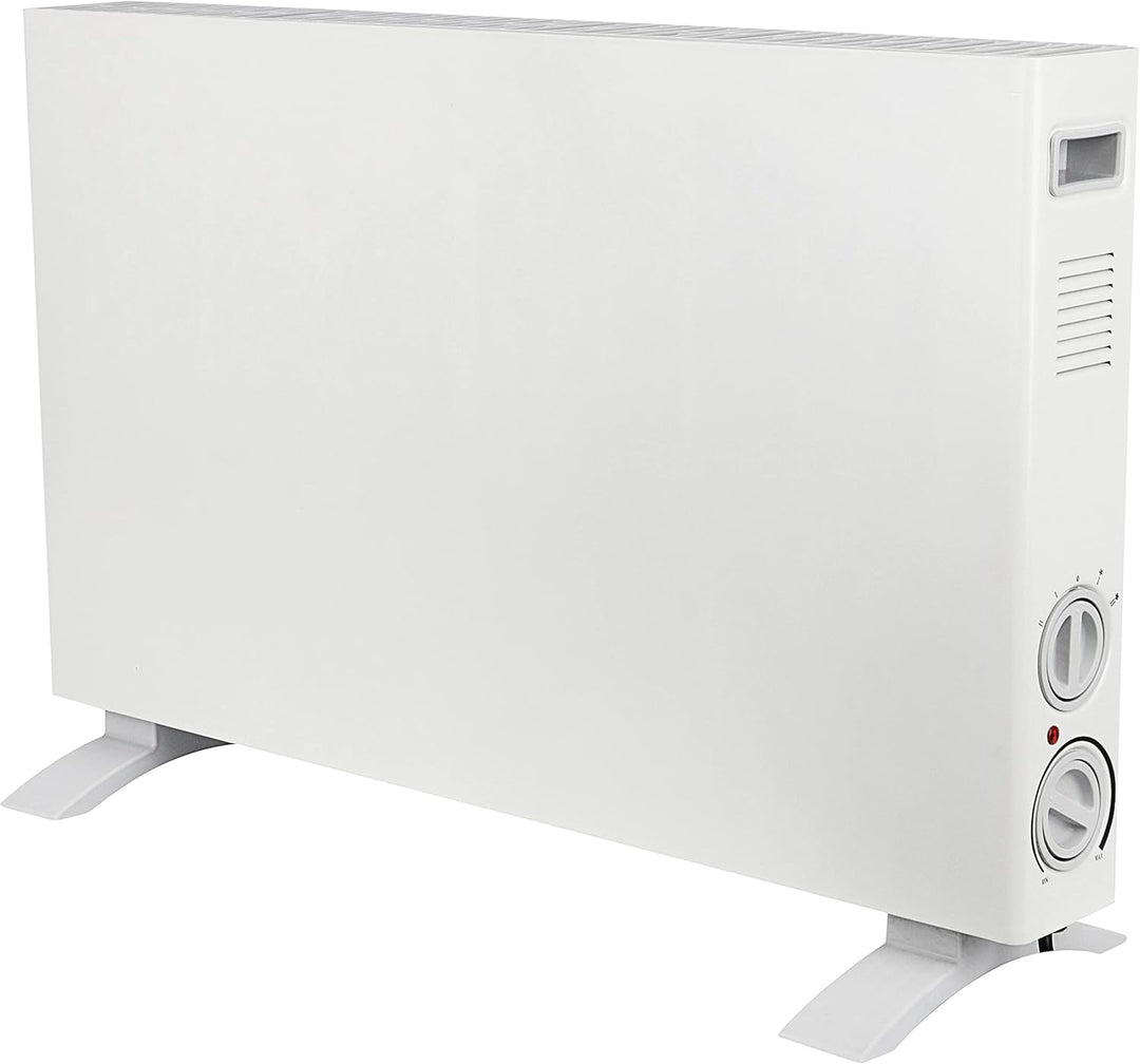 Elektroheizung energiesparend| Konvektor Heizung 1250/2000 Watt | Abschaltautomatik Frostwächter Übe