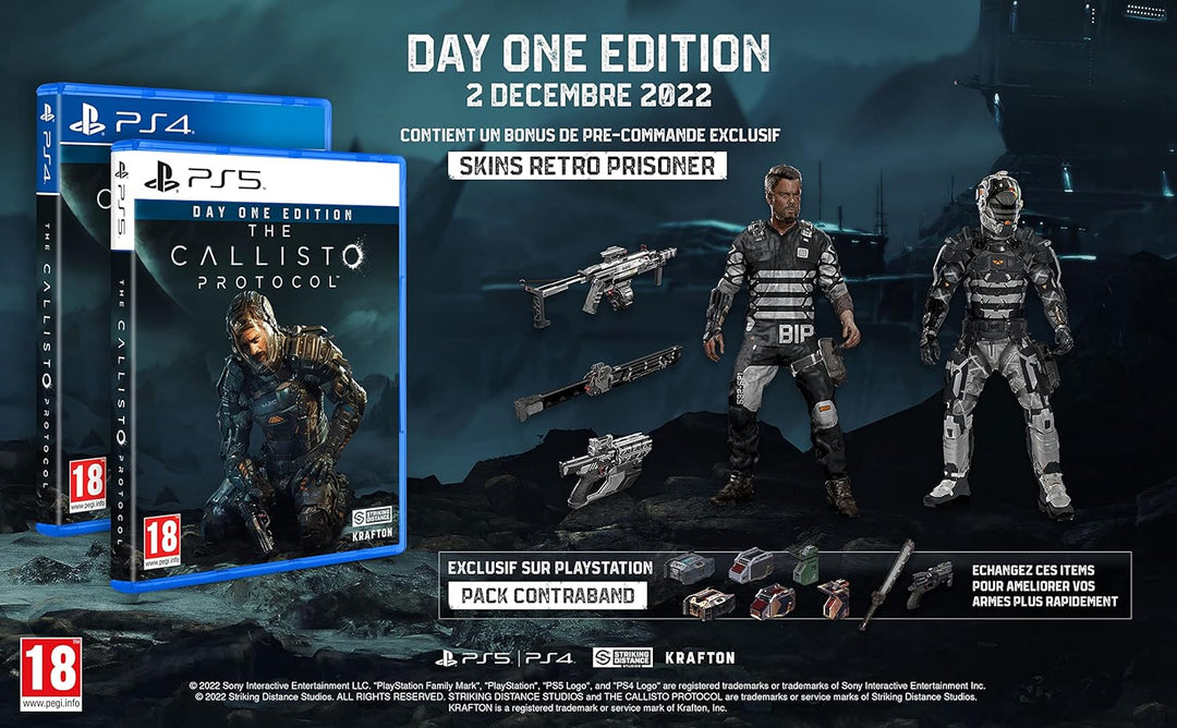 The Callisto Protocol Day 1 Edition (100% UNCUT PEGI) (Deutsch spielbar)