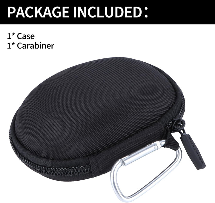 Peyyargo Hart Schutzhülle kompatibel mit Logitech MX Anywhere 3S 3 2S 2 Compact Maus Schwarz, Schwar