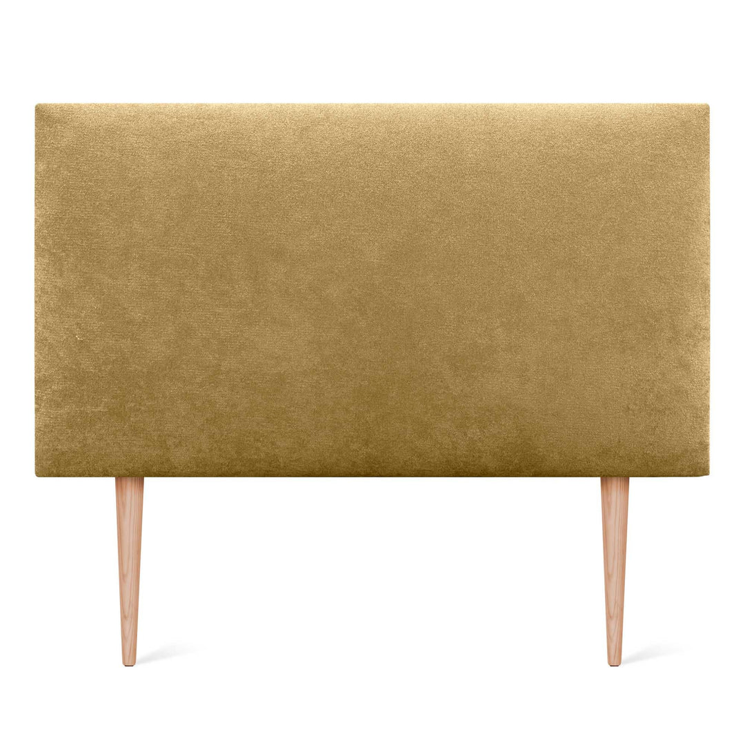 DHOME Kopfteil aus Kunstleder oder Stoff AQUALINE Glatt mit Beinen Kopfteil gepolstert Luxusbett Kop