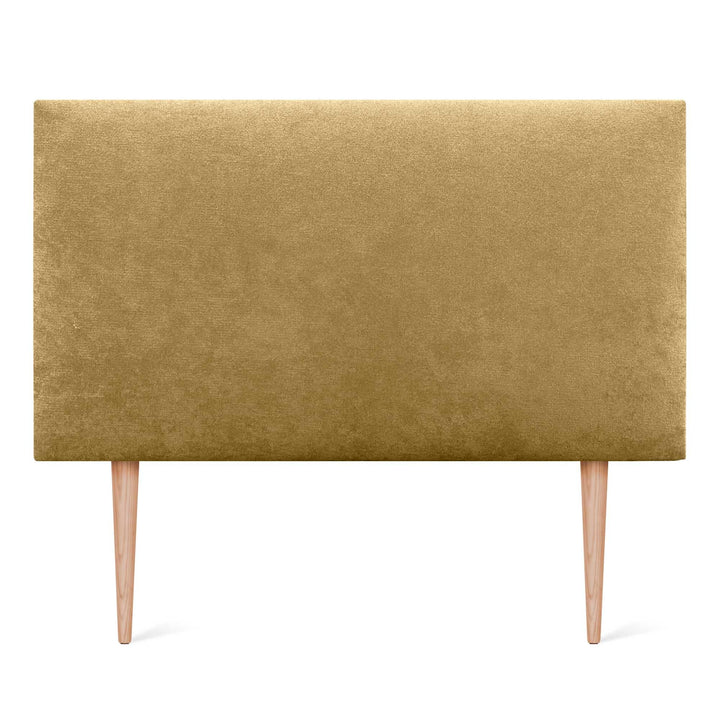DHOME Kopfteil aus Kunstleder oder Stoff AQUALINE Glatt mit Beinen Kopfteil gepolstert Luxusbett Kop