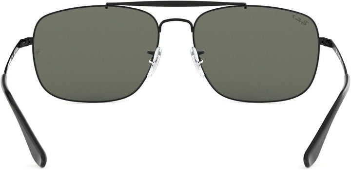 Ray-Ban Herren 0RB3560 002/58 61 Sonnenbrille, Schwarz (Black/Greenpolar)