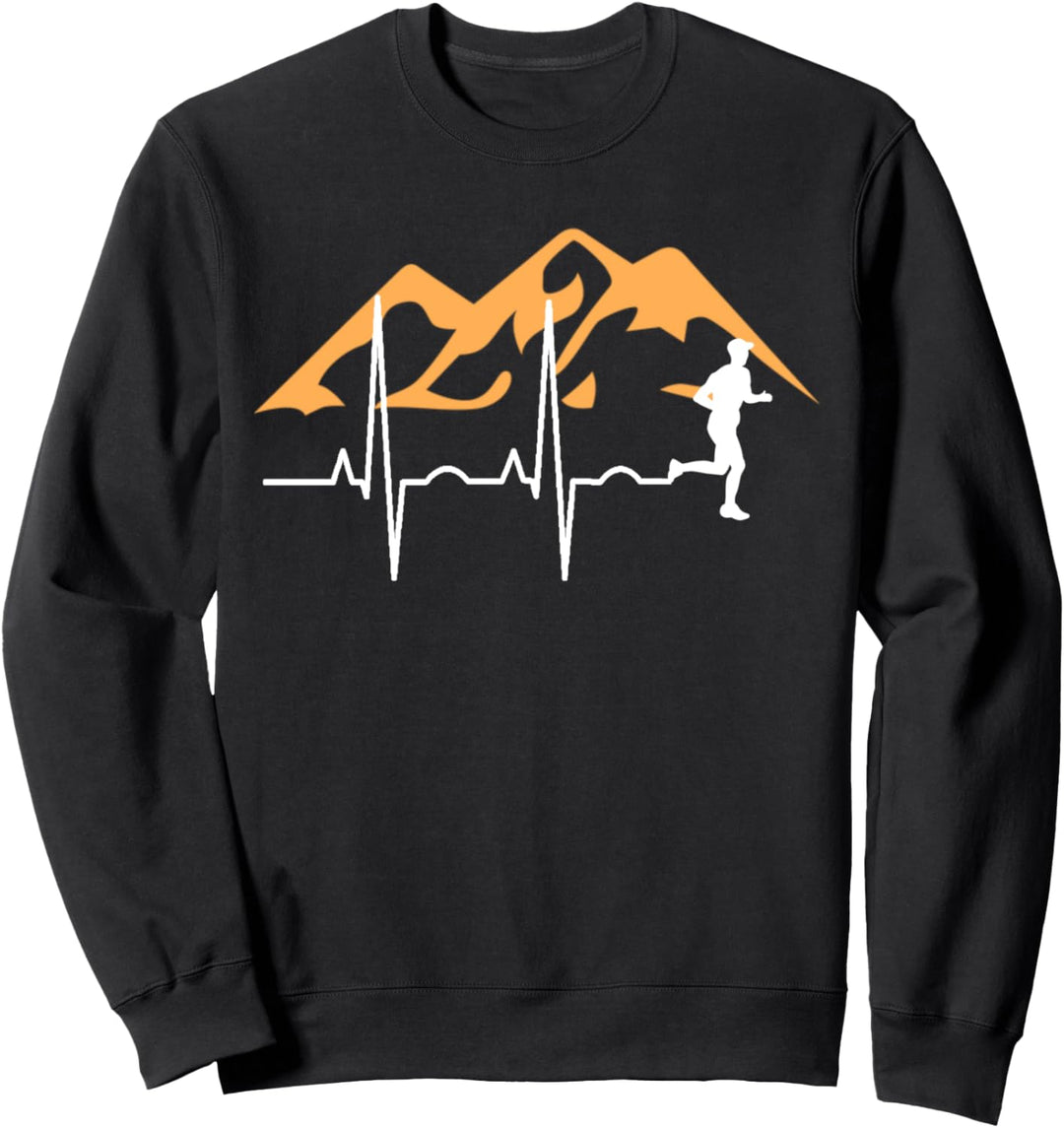 Trailrunning Berglauf Trailrunner Joggen Bergläufer Sweatshirt