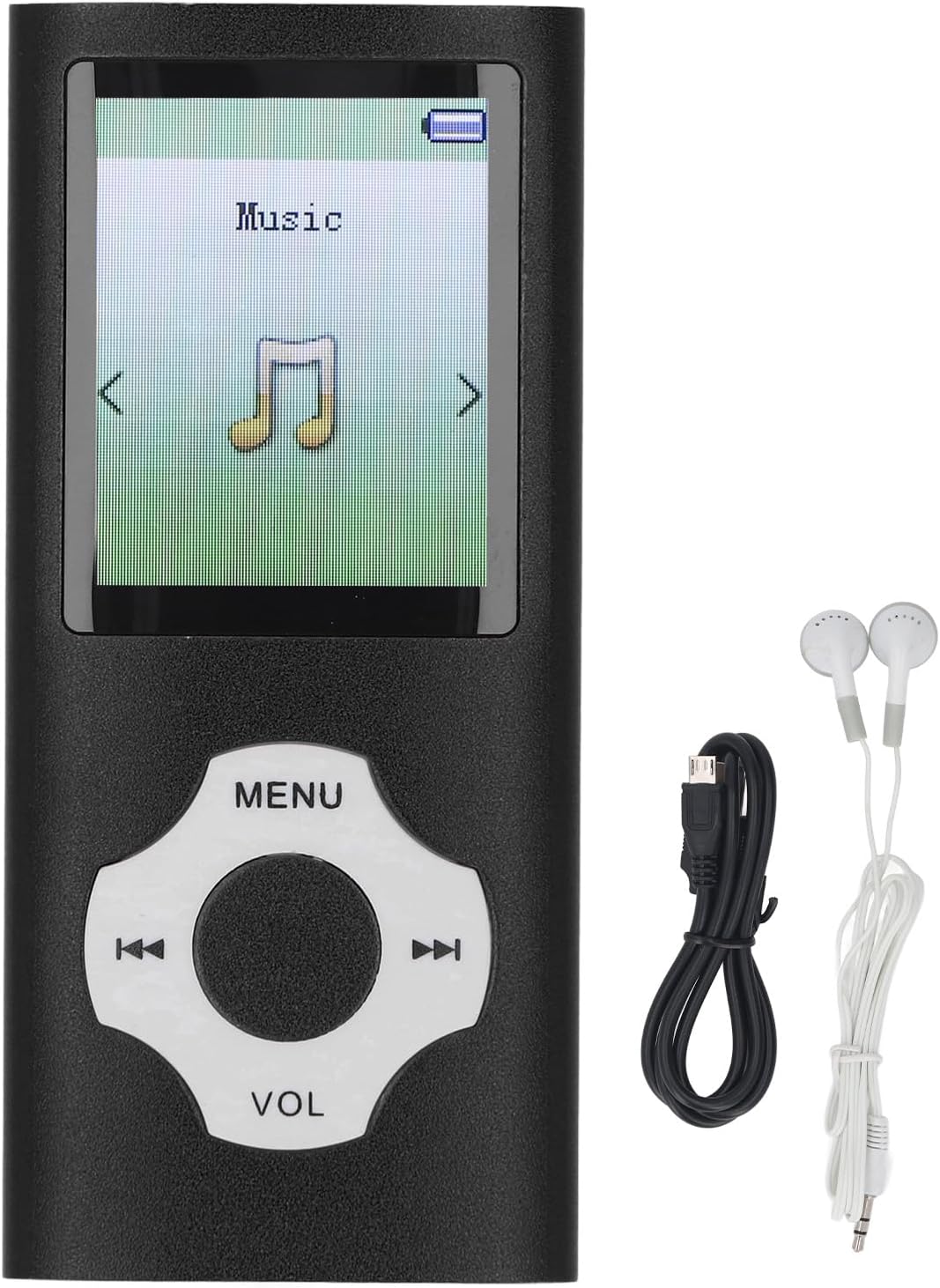 Bewinner MP3 -MP4 -Player mit Bluetooth und WiFi, Tragbarer Verlustfreier Sound MP3, HiFi Sound 1.8i
