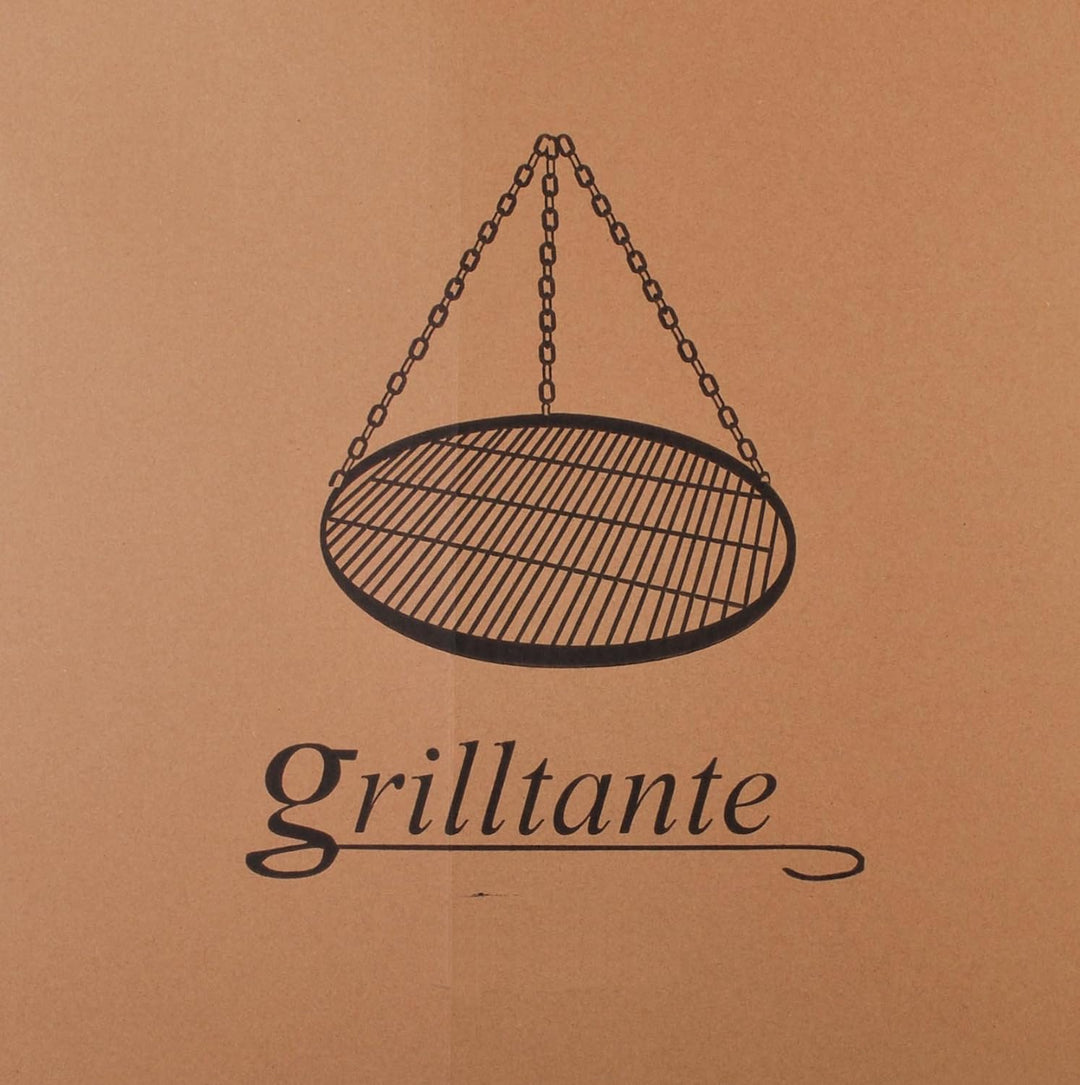 Ø 90cm Edelstahl Schwenkgrill 14 mm Stababstand Grill Grillrost Schwenker V2A Grillrost Feuerschalen