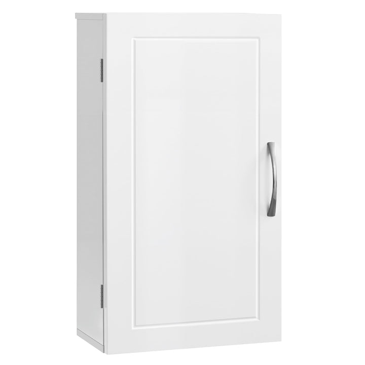 VASAGLE Badezimmerschrank, Badschrank, wandmontiert, 18 x 30 x 60 cm, Wandschrank mit verstellbaren