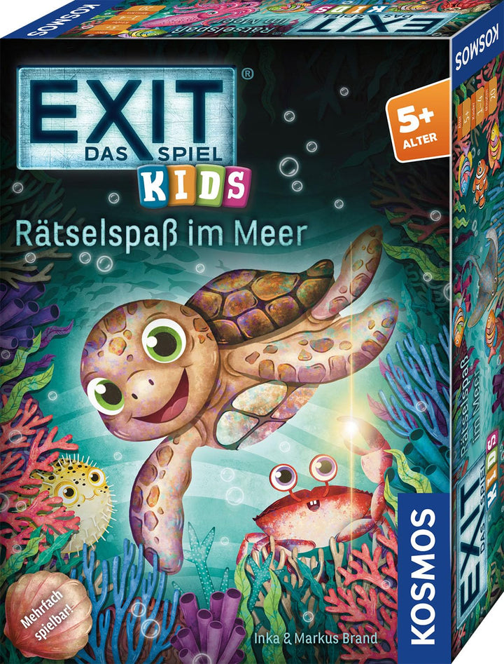 Kosmos 685546 EXIT® - Das Spiel Kids - Rätselspass im Meer, Rätselspiel ab 5 Jahre für 1-4 Kinder, m