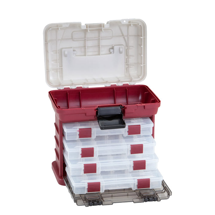 Plano 4-by Rack System Red Metallic/Gray, Red Metallic/Gray