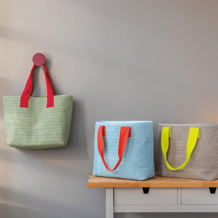 Remember Korbtasche lime green by
