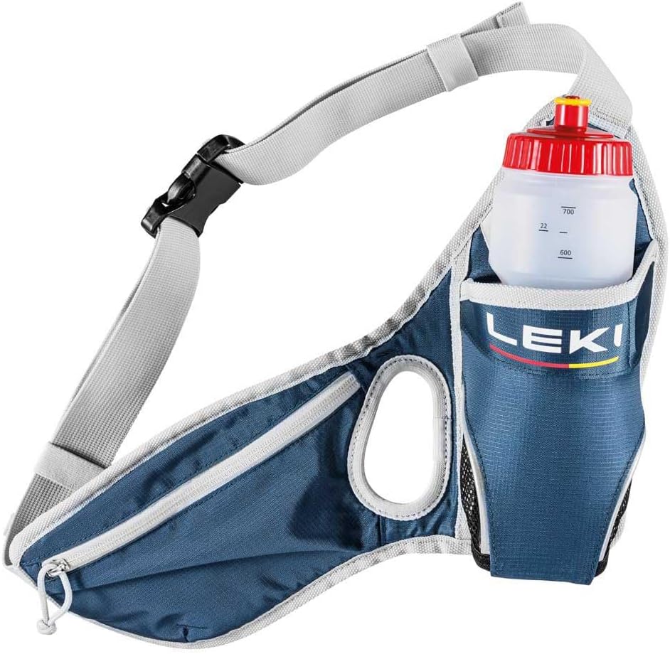 LEKI Drinkbelt Einheitsgrösse Dark Denim - Poppy Red - Dawn Blue, Einheitsgrösse Dark Denim - Poppy