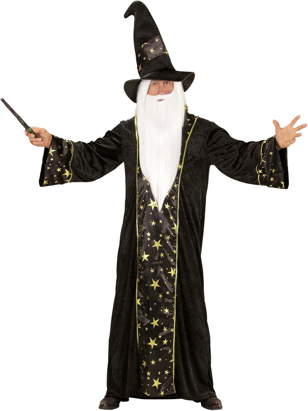 WIDMANN 15221 COSTUME MAGO FANTASY NERO S #152B, S
