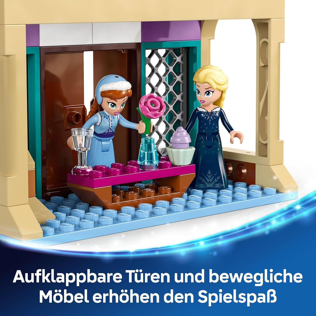 LEGO ǀ Disney Frozen Das Arendelle Schloss, Prinzessin Spielzeug mit den Mini Puppen ELSA, Anna und
