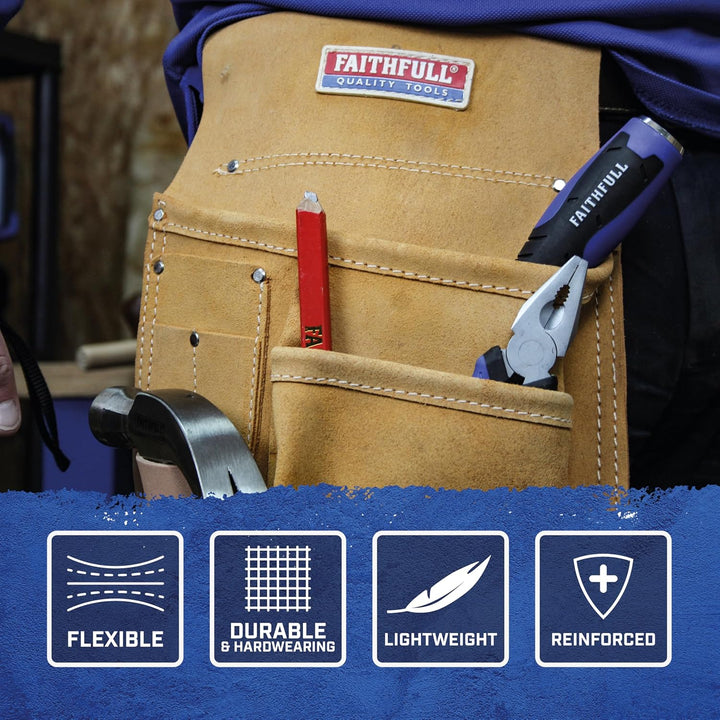 Faithfull - Single Werkzeug-& Nail-Tasche - FAISTNP2 1 Multi, 1 Multi