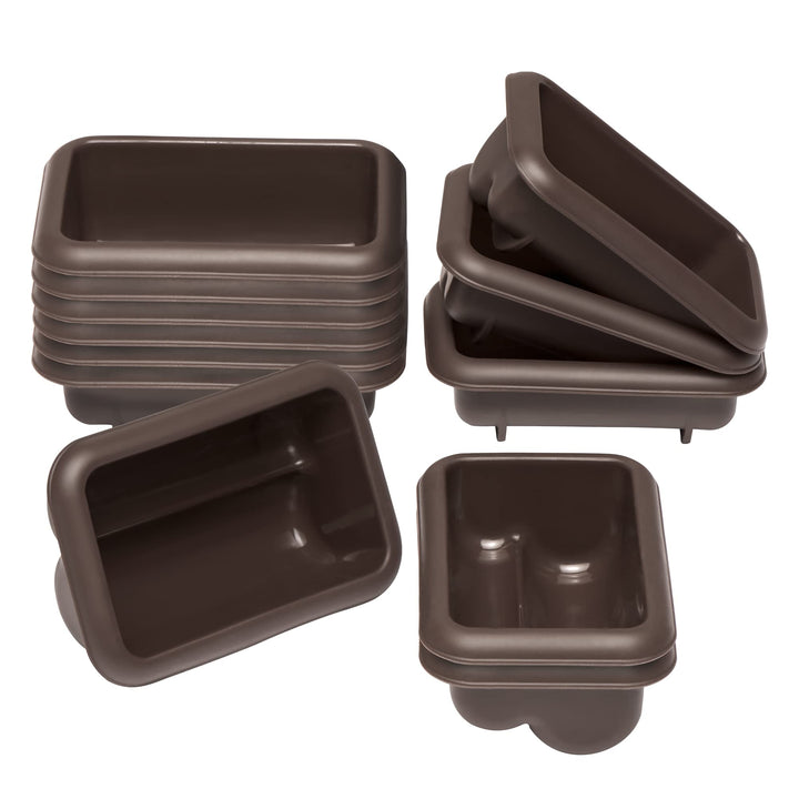 Lurch 585077 FlexiForm Mini Stollen 12er Set/Backförmchen für 12 kleine Stollen (9.1 x 5.6 x 3.9 cm)