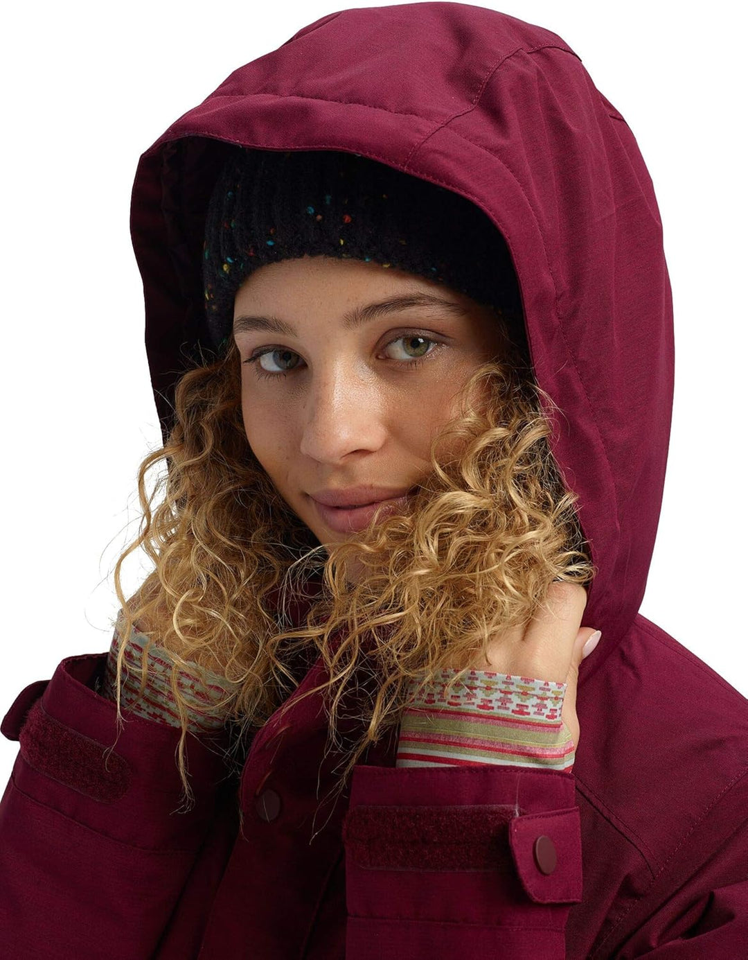 Burton Damen Jet Set Snowboard Jacke M Port Royal Heather, M Port Royal Heather