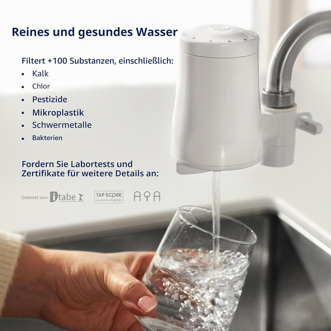Tappwater EcoPro Nachfüllkartuschen - Satz mit 2 Nachfüllkartuschen für den EcoPro-Wasserfilter PVC,