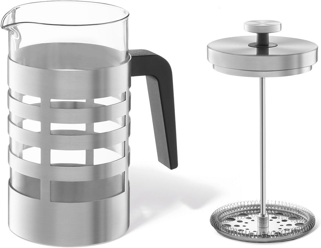 ZACK 20209 "SEGOS" Kaffee-/ Teebereiter, Edelstahl matt, Silber