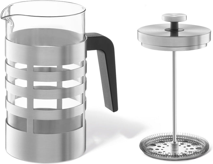 ZACK 20209 "SEGOS" Kaffee-/ Teebereiter, Edelstahl matt, Silber