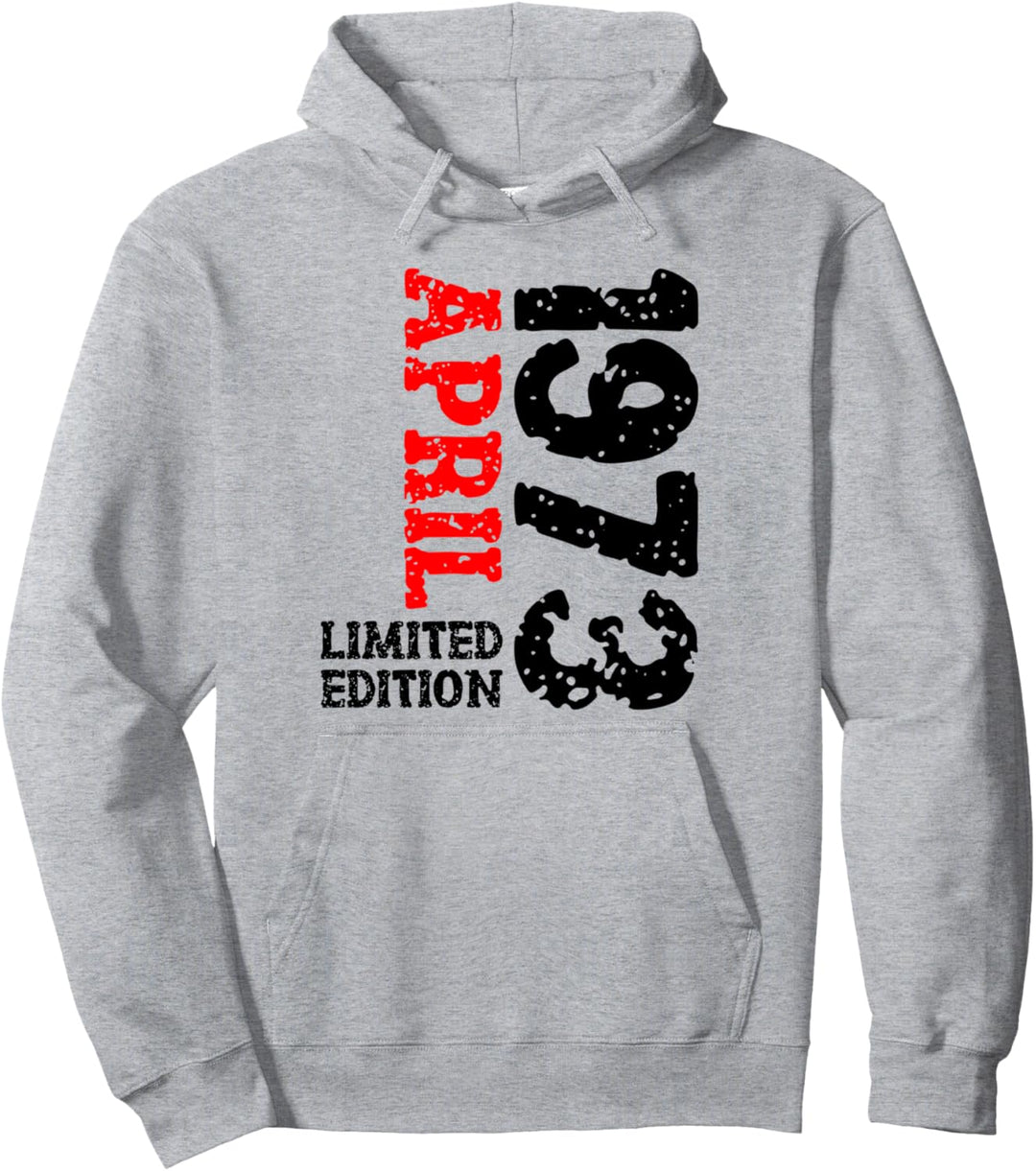 50. Geburtstag Deko Frauen Männer Limited Edition April 1973 Pullover Hoodie