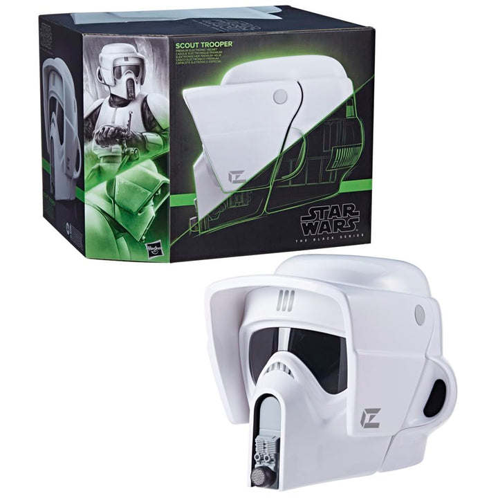 Star Wars Hasbro F6911 Black Series Scout Trooper Premium Elektronischer Helm, Return of The Jedi Ad