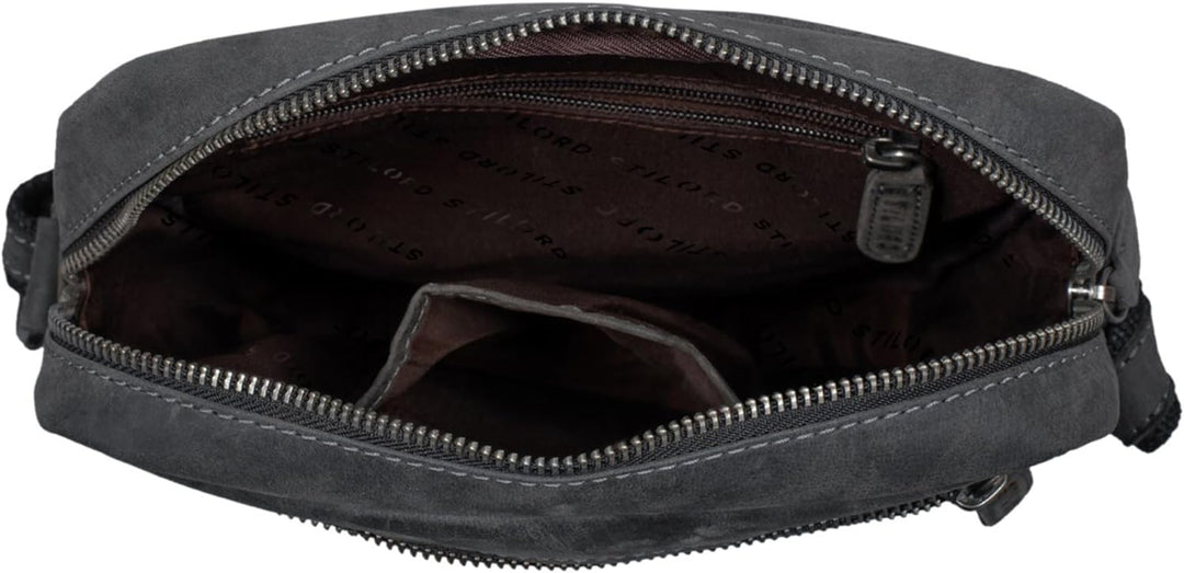 STILORD 'Fox' Herrentasche Leder Vintage Messenger Bag Männer Handtasche klein für 10,1 bis 10,5 Zol