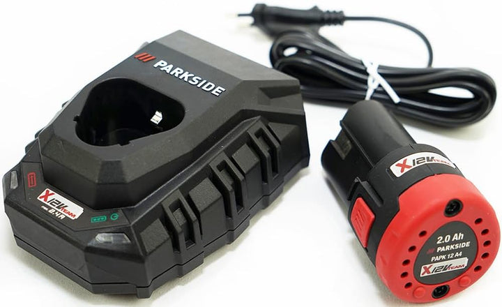 HEADNMORE Bundle - PARKSIDE PERFORMANCE® 12V Akku Stichsäge PPSTKA 12 + HEADNMORE® Schlüsselanhänger