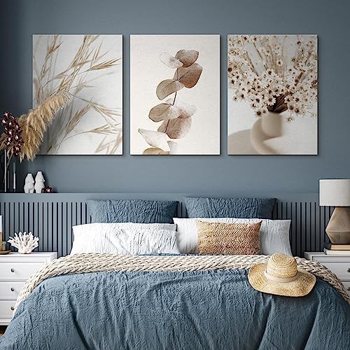 Muralo - Wandbilder Set - Leinwand Bilder Set Aufhängefertig - das Leinwandbilder Set - Bilder für W