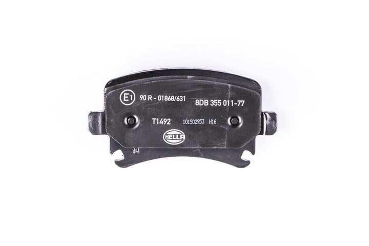 HELLA PAGID 8DB 355 011-771 Bremsbelagsatz - T1492 - Dicke/Stärke: 17.2mm - Bremssystem: Lucas - für