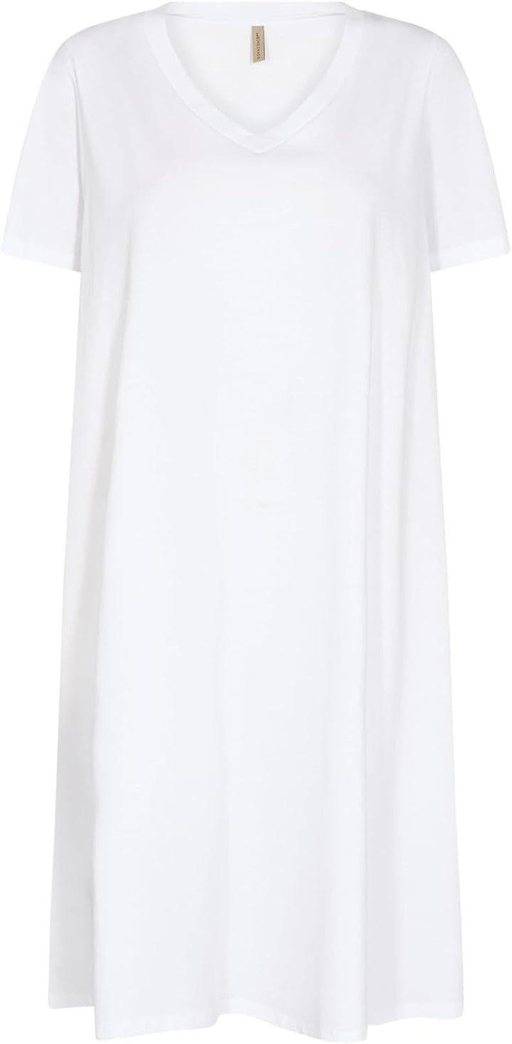 SOYACONCEPT Women's SC-Derby 20 Damen Kleid, Weiss, Medium