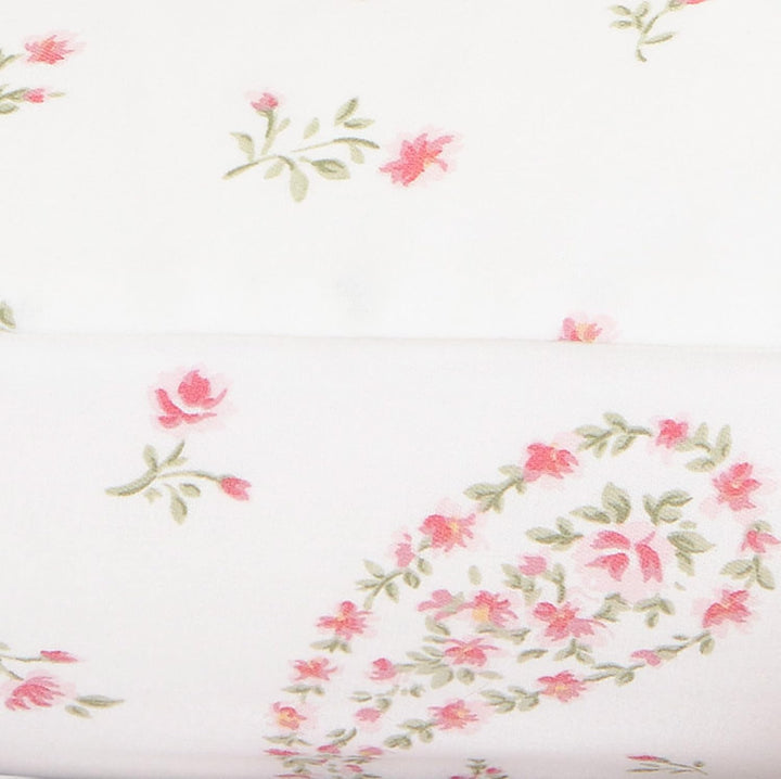 Laura Ashley Home Satin Collection Bettlaken-Set – 100% Baumwolle, seidig-glatter und leuchtender Gl
